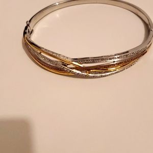 Tri color bangle bracelet